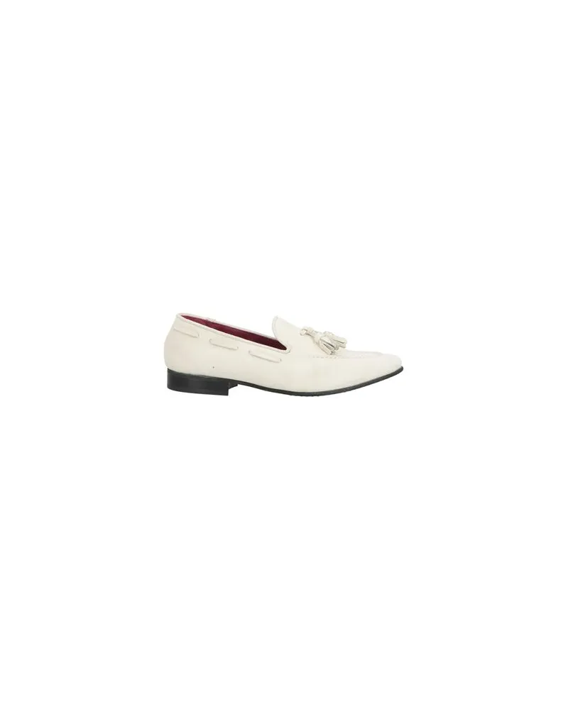 SEBOY'S SCHUHE - Mokassinsauf YOOX.COM Cremeweiß