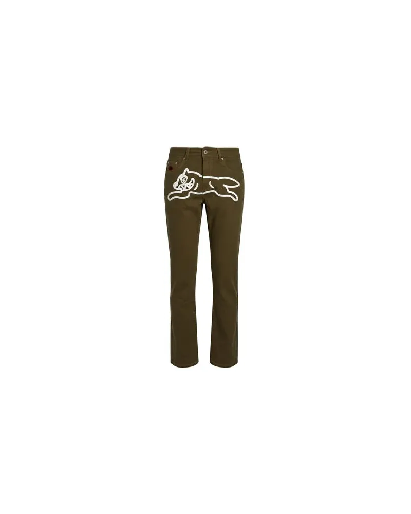 ICECREAM HOSEN & RÖCKE - Jeanshosenauf YOOX.COM Militärgrün
