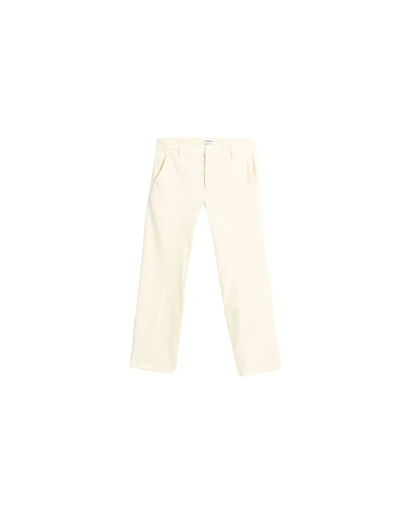 Dondup HOSEN & RÖCKE - Hosenauf YOOX.COM Cremeweiß