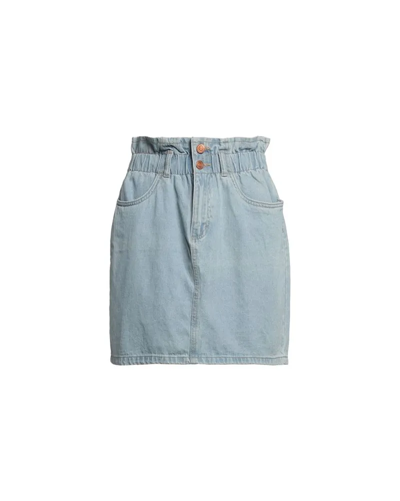 only BLUE DENIM - HOSEN & RÖCKE - Jeansröckeauf YOOX.COM Blau
