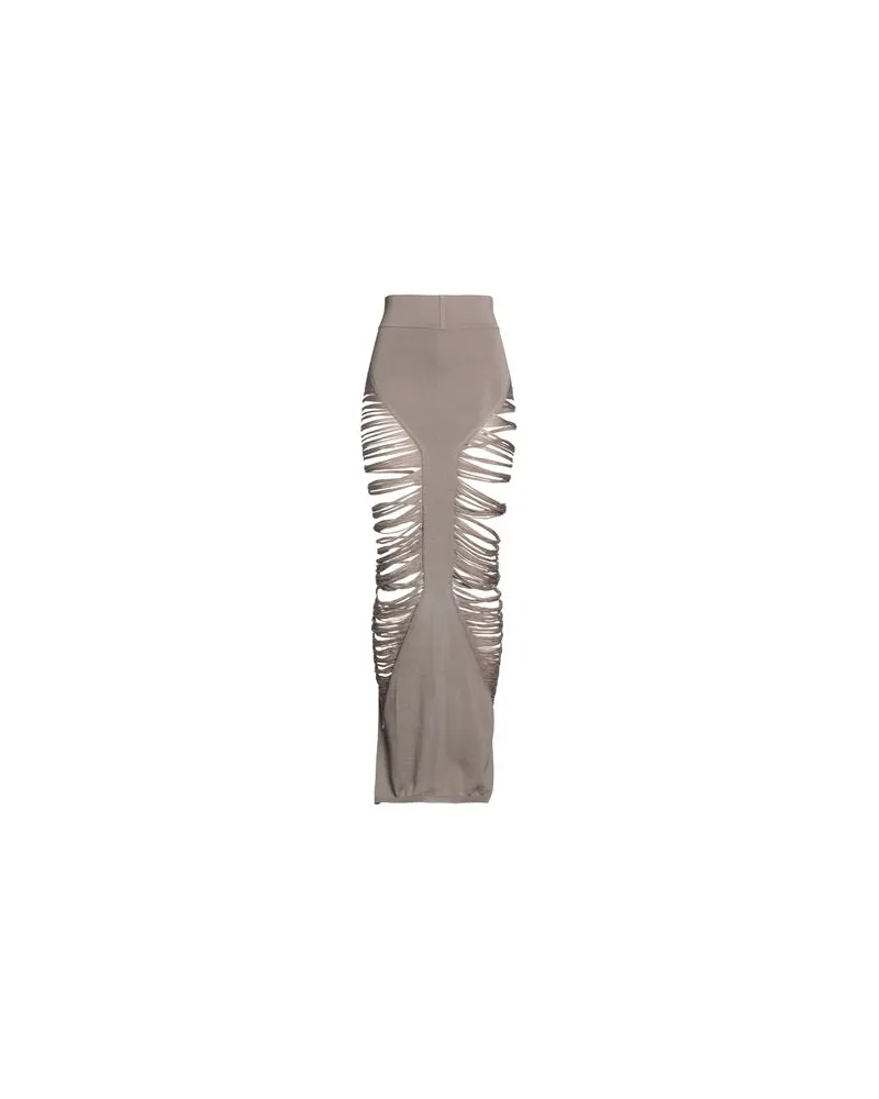 Rick Owens HOSEN & RÖCKE - Maxi-Röckeauf YOOX.COM Grau