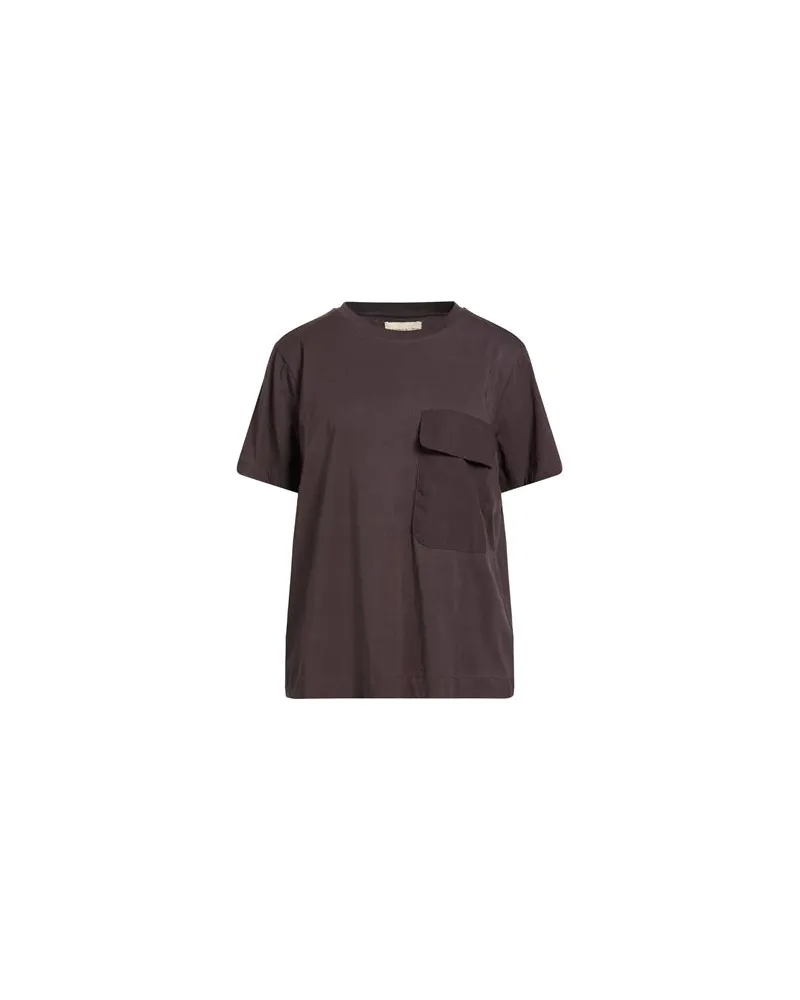 Alessia Santi TOPS - T-shirtsauf YOOX.COM Braungrau