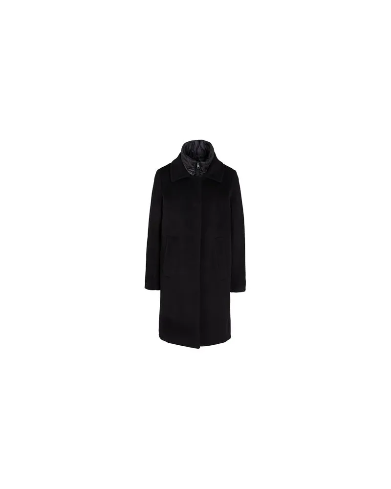 Paltò JACKEN & MÄNTEL - Mäntelauf YOOX.COM Schwarz