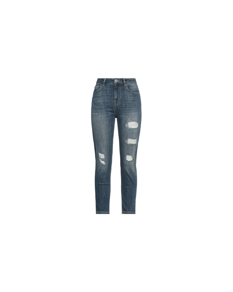 ICE PLAY HOSEN & RÖCKE - Jeanshosenauf YOOX.COM Blau