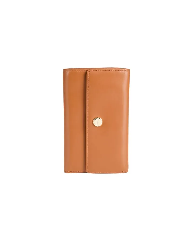 Borbonese Kleinlederwaren - Brieftaschenauf YOOX.COM Braun