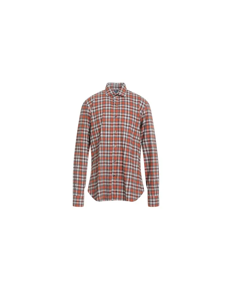 BARBA TOPS - Hemdenauf YOOX.COM Rostrot