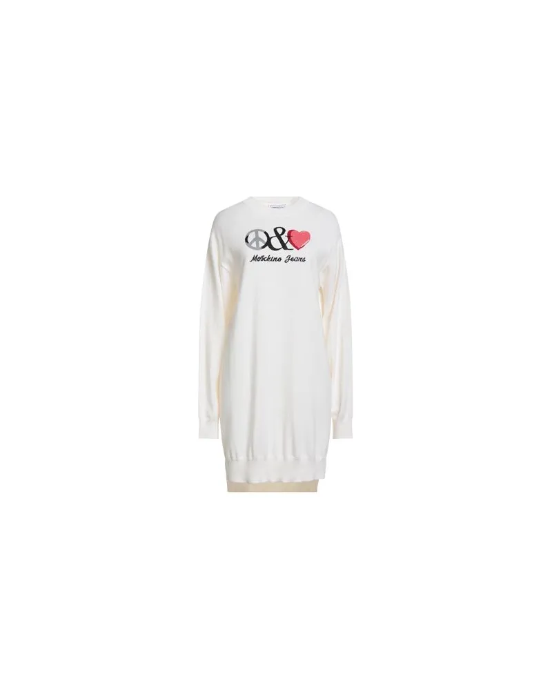 Moschino KLEIDER - Mini-Kleiderauf YOOX.COM Elfenbein