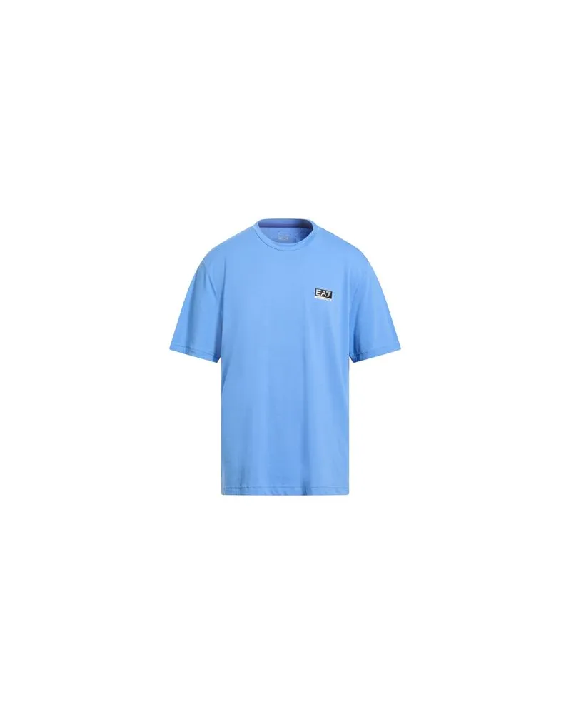 EA7 TOPS - T-shirtsauf YOOX.COM Hellblau