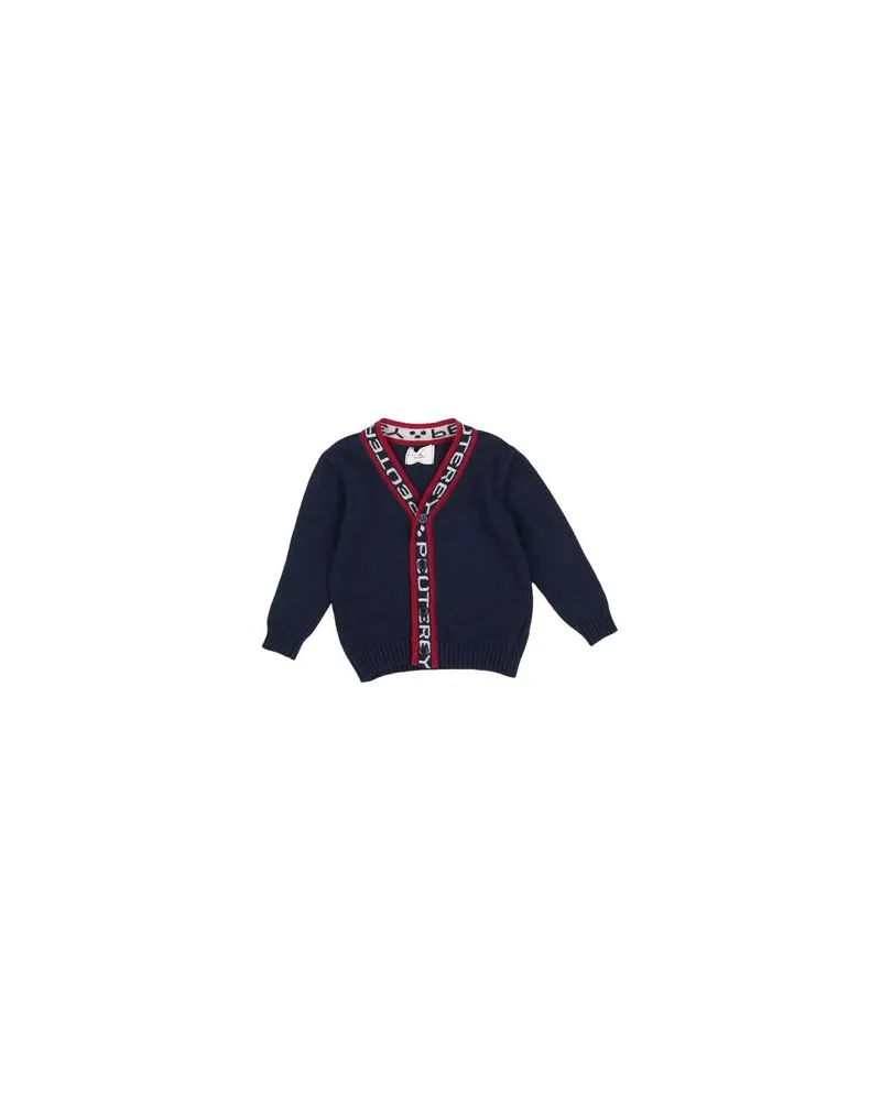 Peuterey STRICKWAREN - Strickjackenauf YOOX.COM Marineblau
