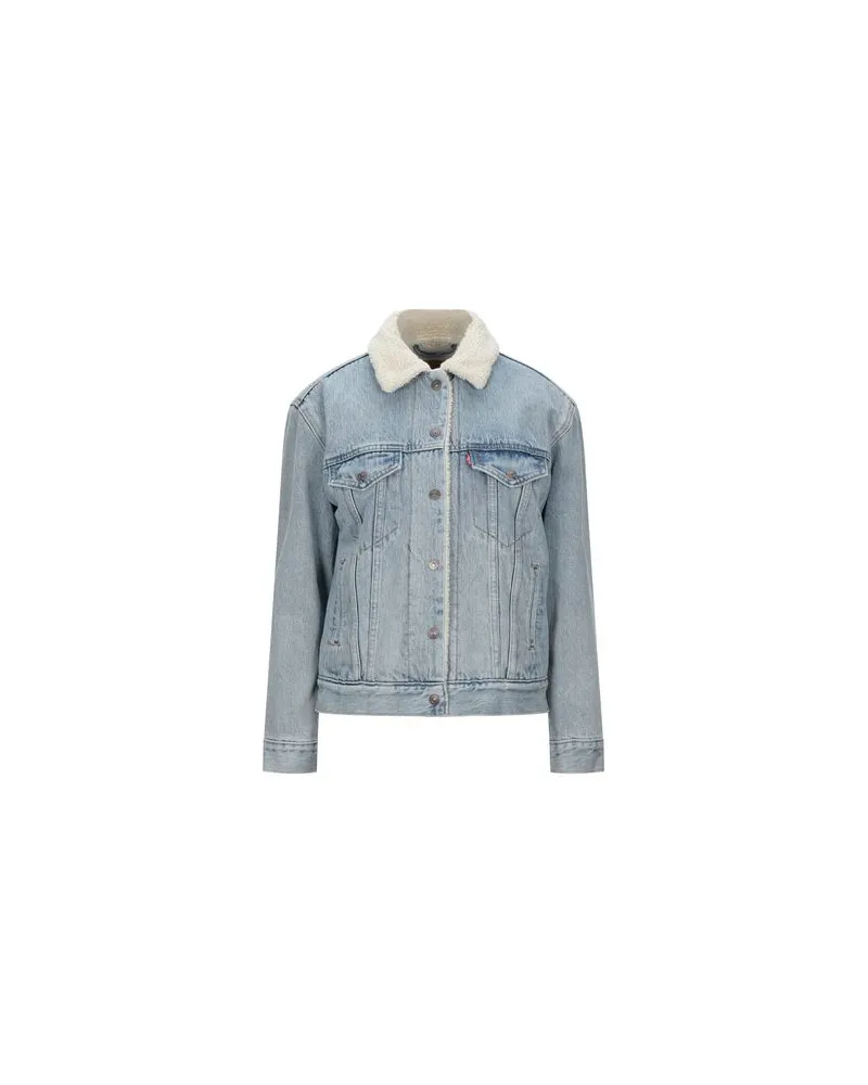Levi's JACKEN & MÄNTEL - Jeansjacken/Mäntelauf YOOX.COM Blau
