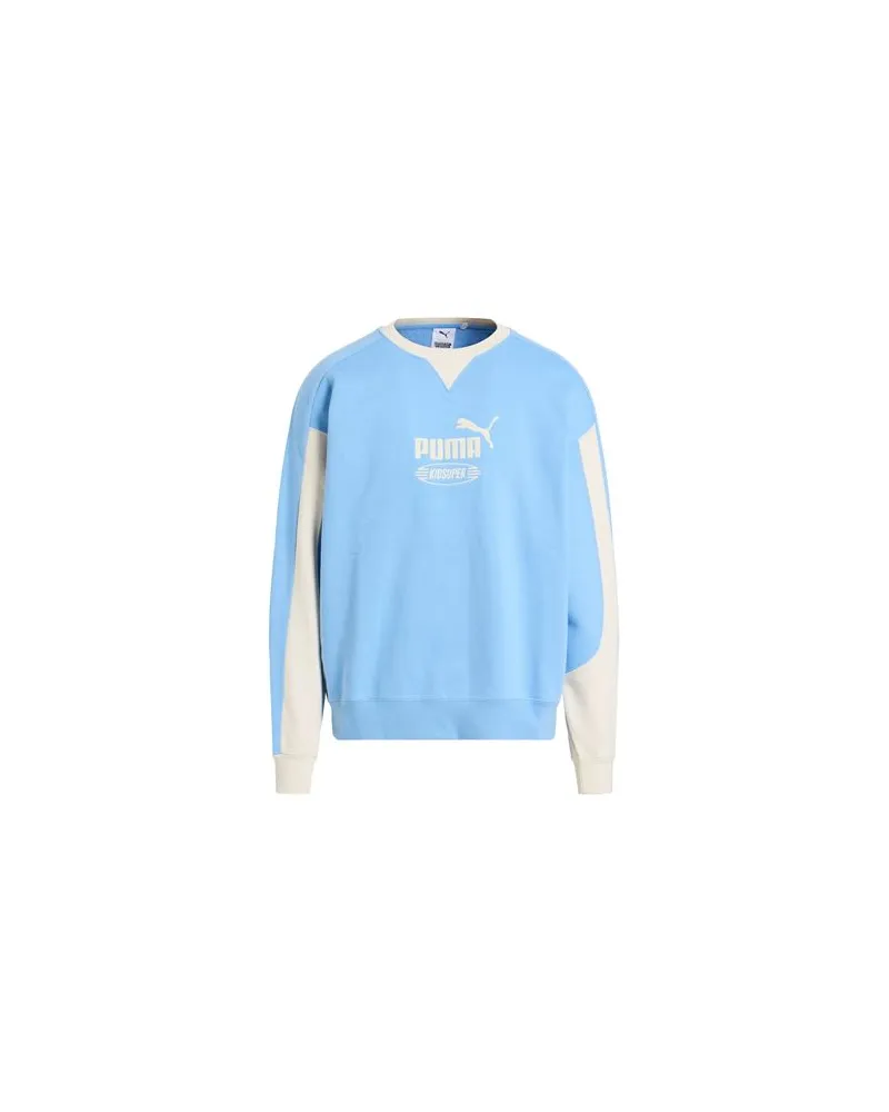 Puma X KIDSUPER STUDIOS - TOPS - Sweatshirtsauf YOOX.COM Hellblau