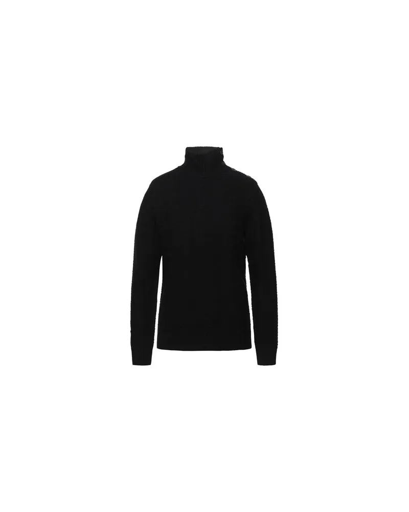 Paolo Pecora Milano STRICKWAREN - Rollkragenpulloverauf YOOX.COM Schwarz