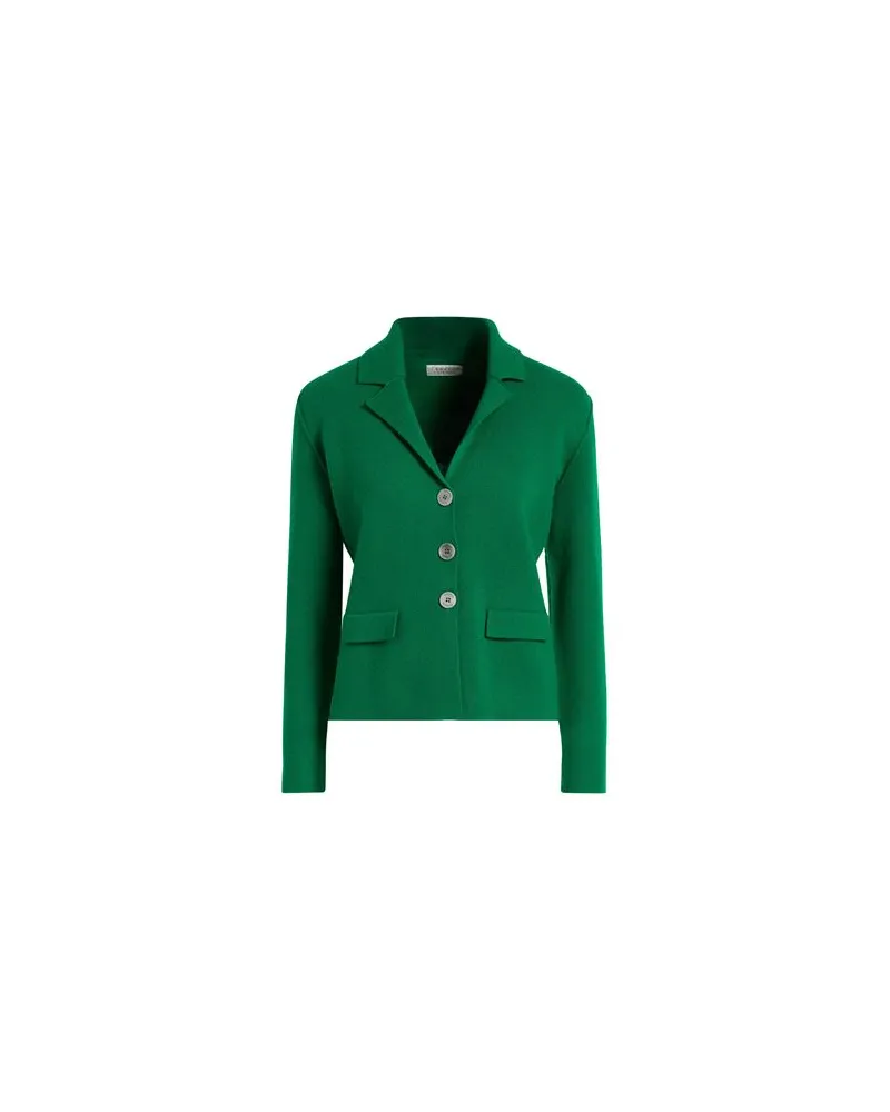 Lunaria Cashmere STRICKWAREN - Strickjackenauf YOOX.COM Grün