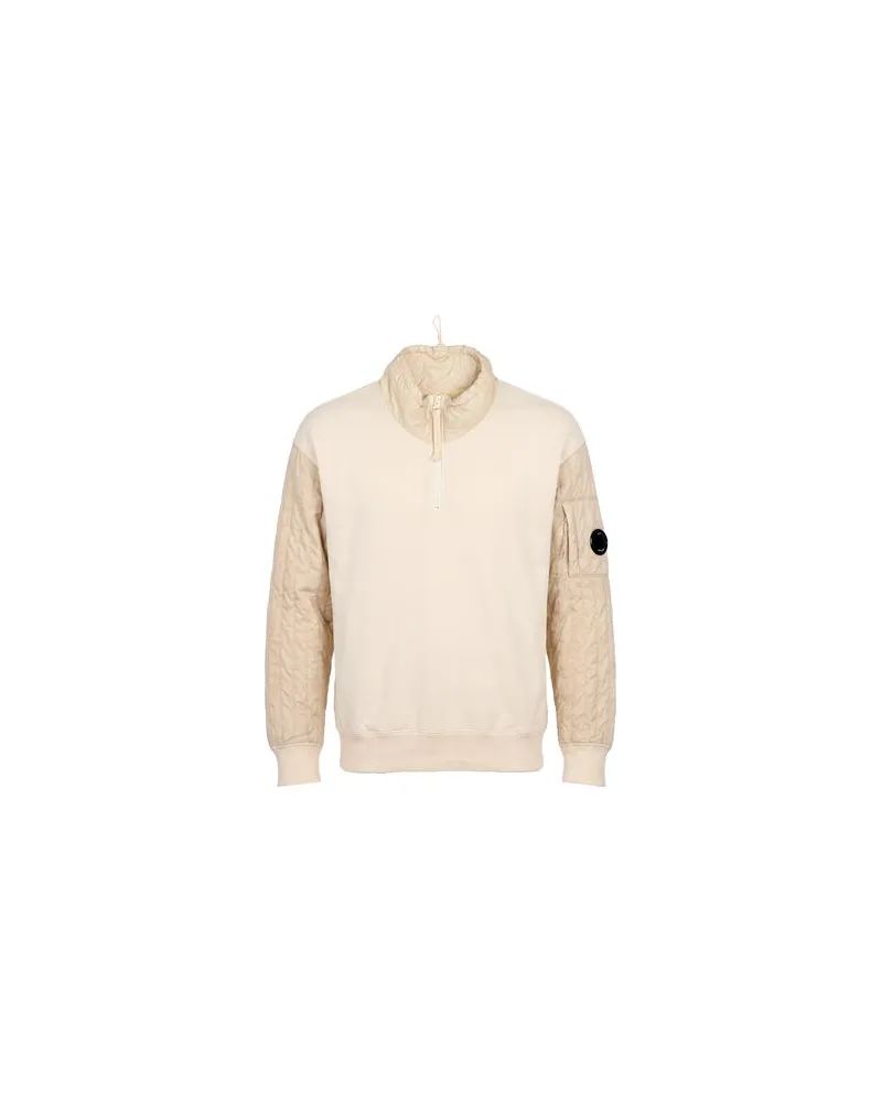 C.P. Company TOPS - Sweatshirtsauf YOOX.COM Cremeweiß