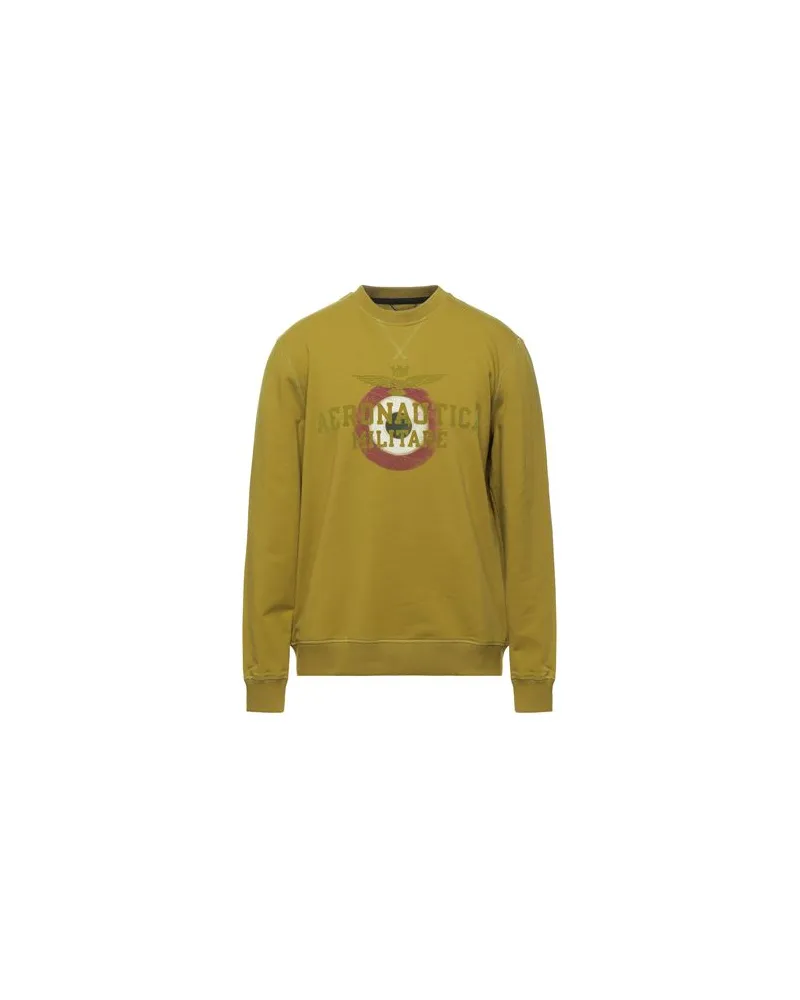 Aeronautica Militare TOPS - Sweatshirtsauf YOOX.COM Militärgrün
