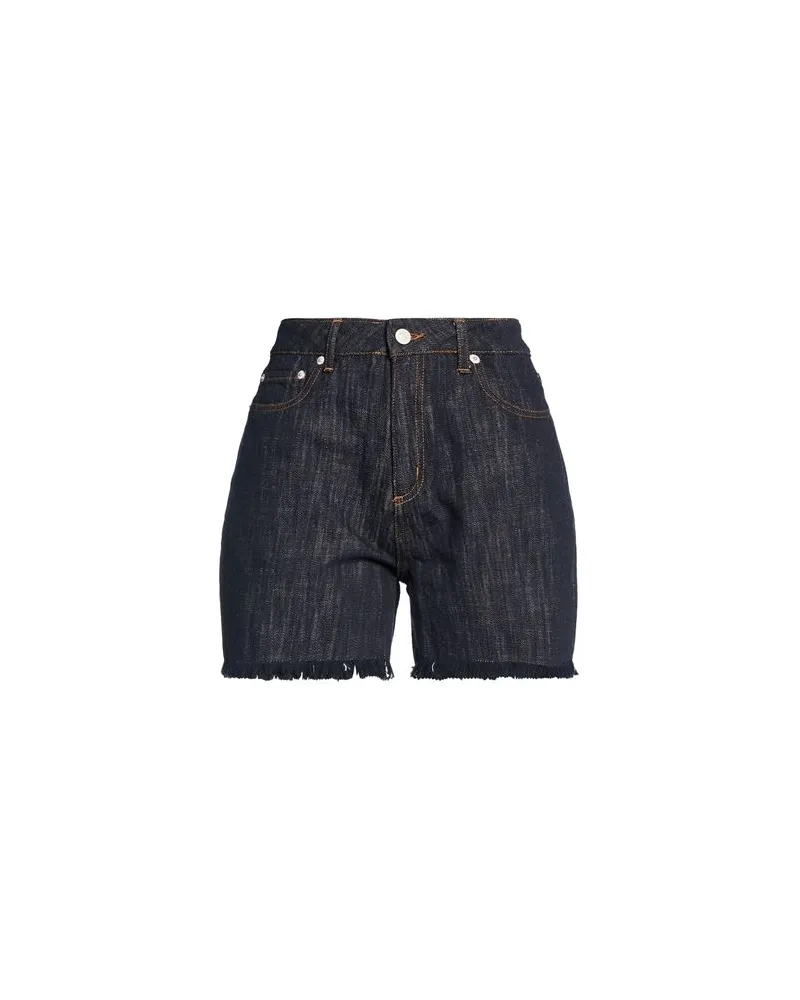 Officine Generale HOSEN & RÖCKE - Jeansshortsauf YOOX.COM Blau