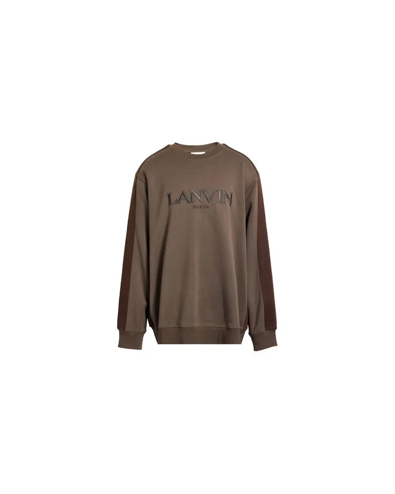 Lanvin TOPS - Sweatshirtsauf YOOX.COM Dunkelbraun