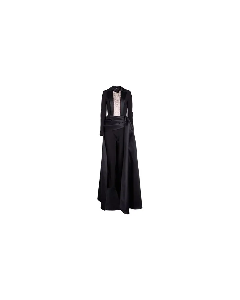 Elisabetta Franchi OVERALLS - Jumpsuitsauf YOOX.COM Schwarz