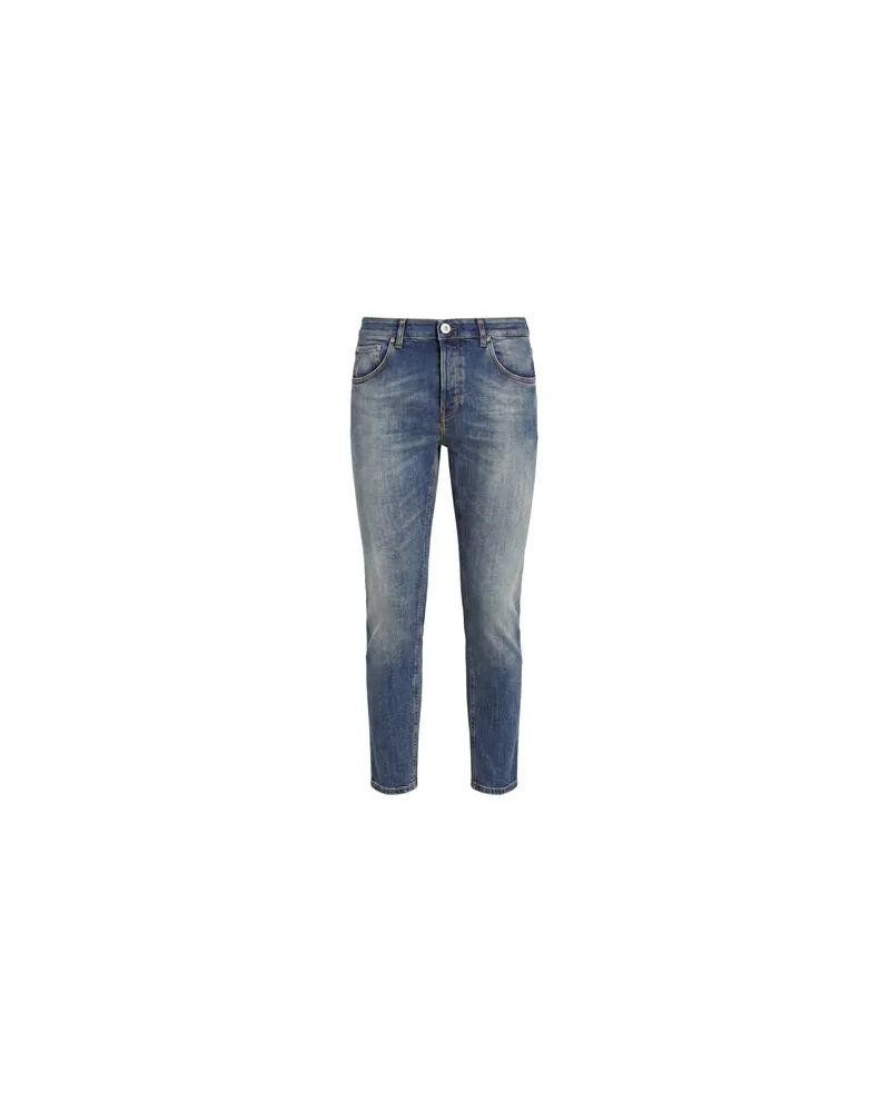 PT TORINO HOSEN & RÖCKE - Jeanshosenauf YOOX.COM Blau