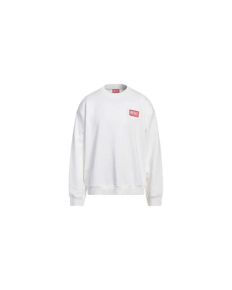 Diesel TOPS - Sweatshirtsauf YOOX.COM Weiß