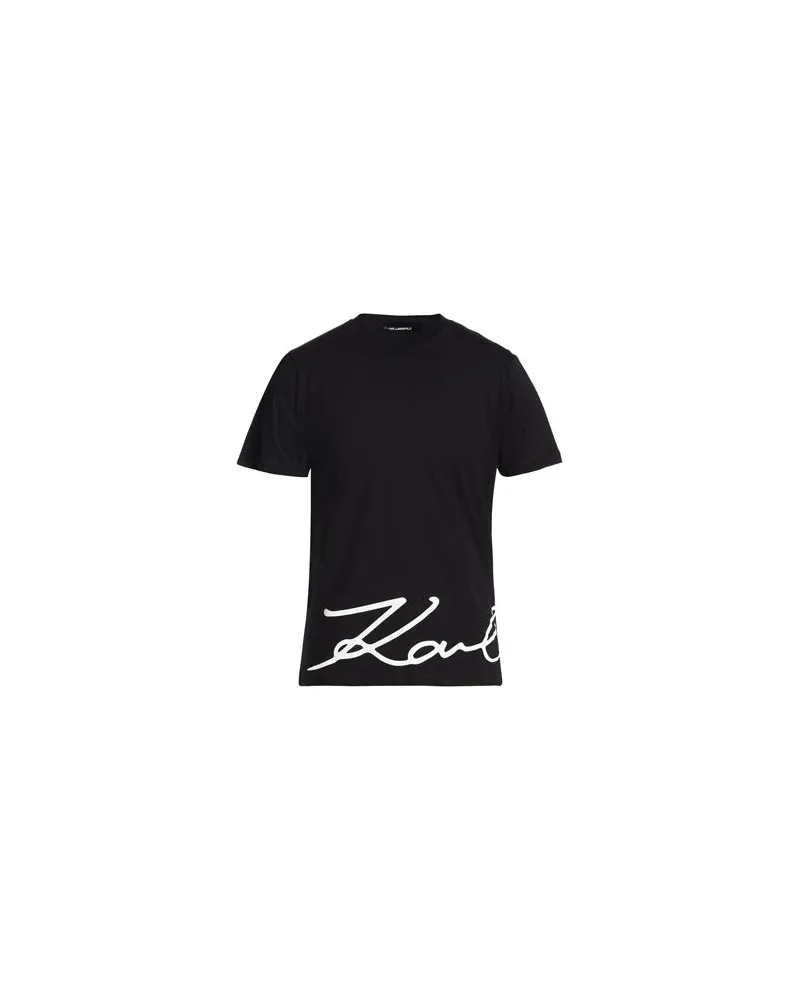 Karl Lagerfeld TOPS - T-shirtsauf YOOX.COM Schwarz