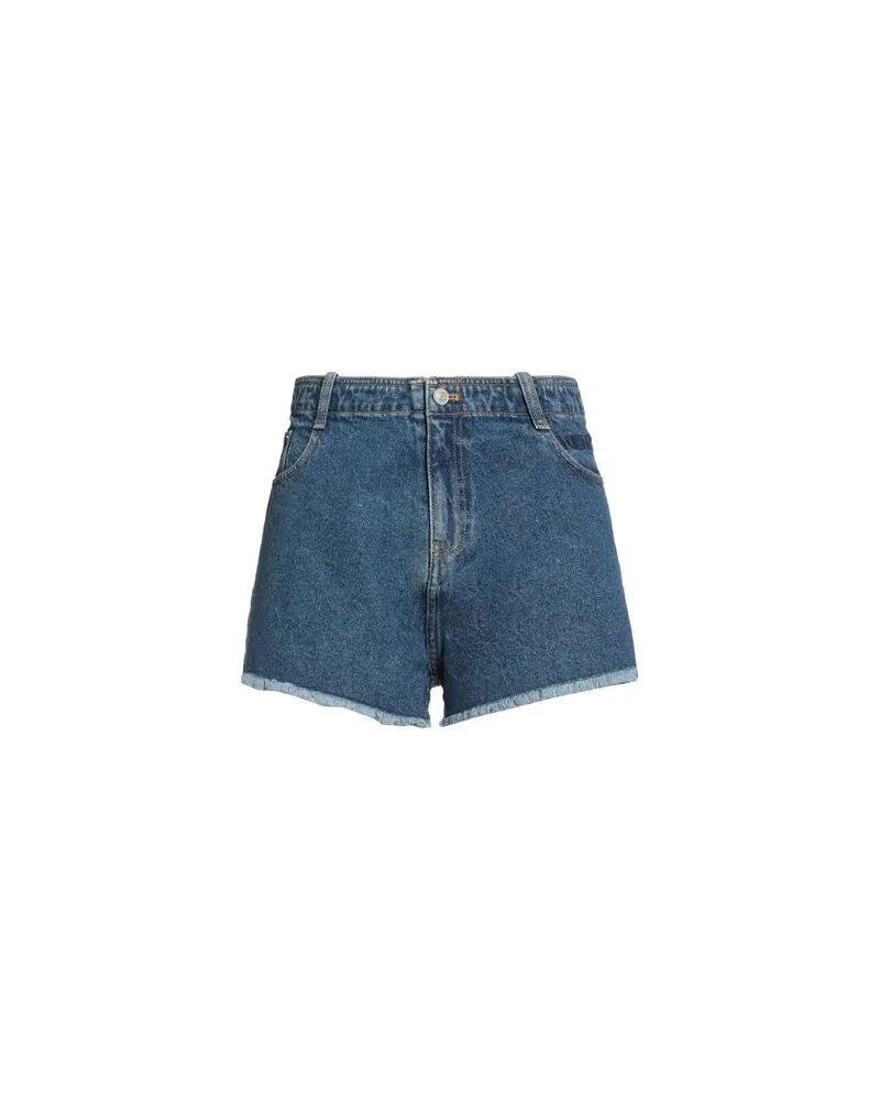 Kenzo HOSEN & RÖCKE - Jeansshortsauf YOOX.COM Blau