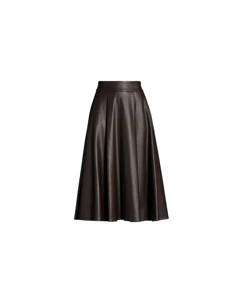 AnnaRita N HOSEN & RÖCKE - Midi-Röckeauf YOOX.COM Dunkelbraun