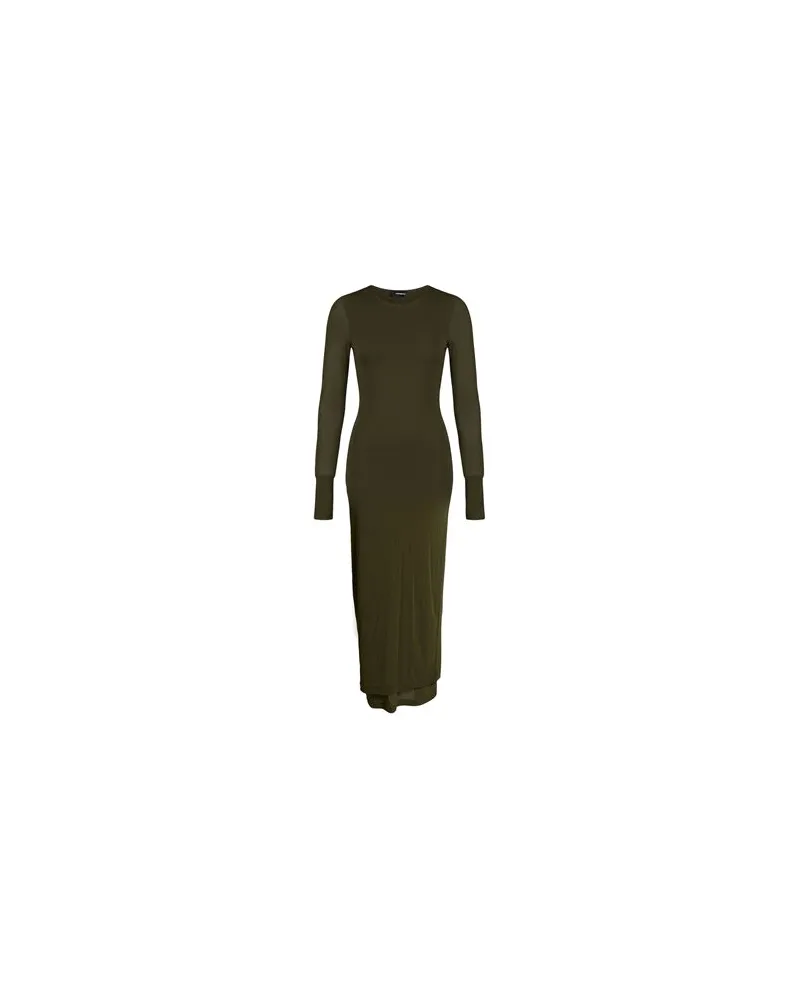 WARDROBE.NYC KLEIDER - Maxi-Kleiderauf YOOX.COM Militärgrün