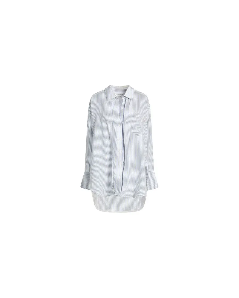 Victoria Beckham TOPS - Hemdenauf YOOX.COM Hellblau