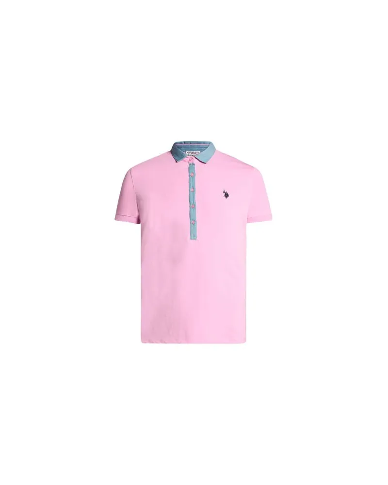 U.S. Polo Assn.  U POLO ASSN. - TOPS - Poloshirtsauf YOOX.COM Rosa
