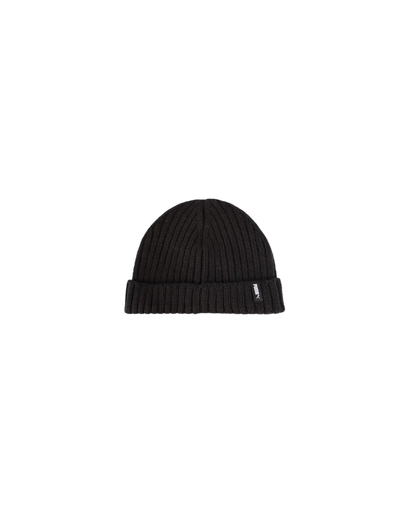 Puma Sportwear Fisherman Beanie  - PUMA Sportwear Fisherman Beanie - ACCESSOIRES - Mützen & Hüteauf YOOX.COM Schwarz