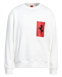 Ferrari Sweatshirt Weiß