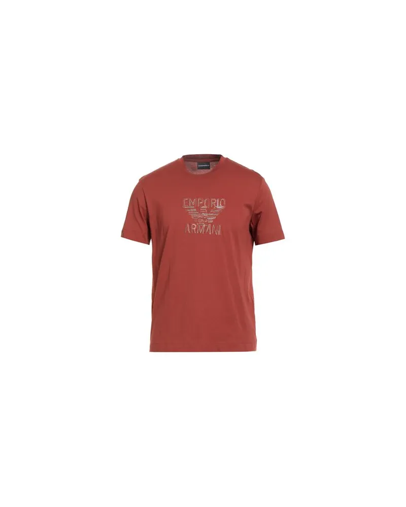 Emporio Armani TOPS - T-shirtsauf YOOX.COM Braun