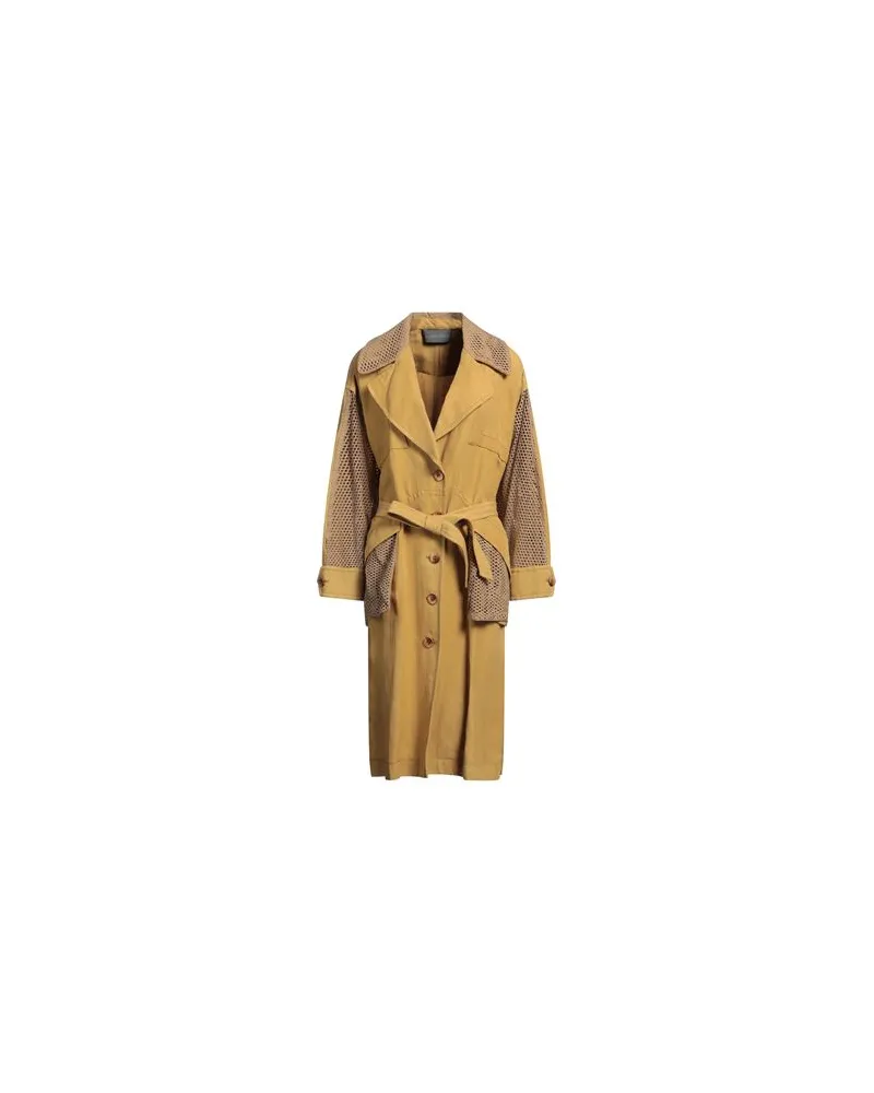 Alberta Ferretti JACKEN & MÄNTEL - Jacken, Mäntel & Trenchcoatsauf YOOX.COM Senf