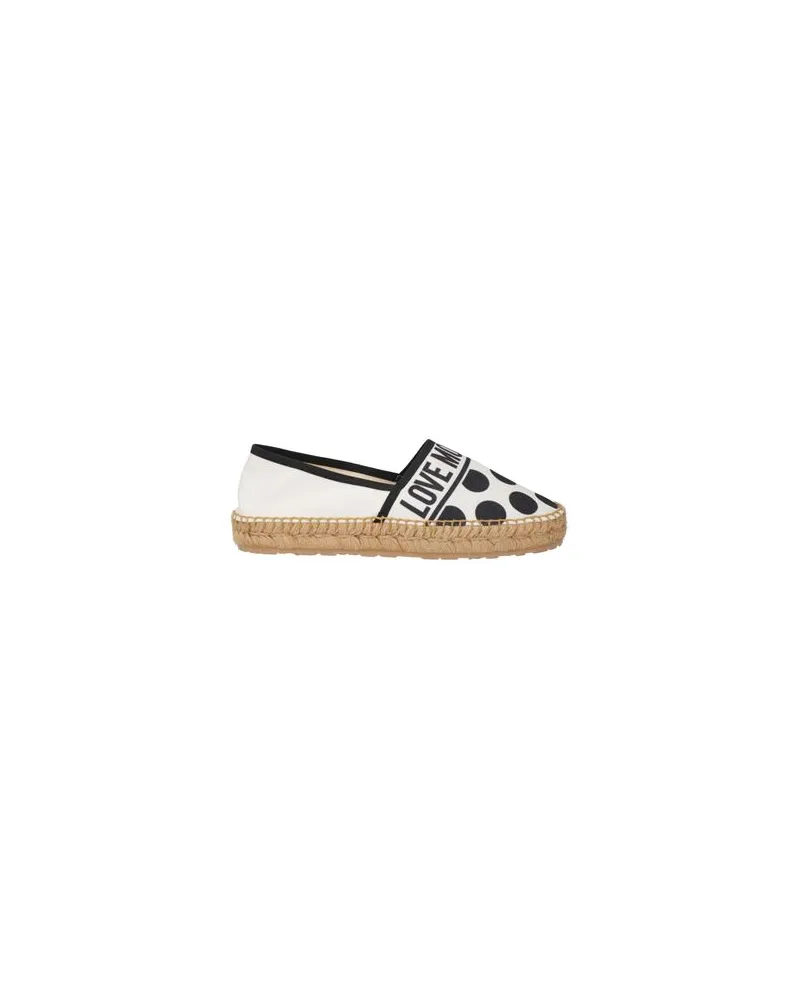 Moschino SCHUHE - Espadrillesauf YOOX.COM Weiß