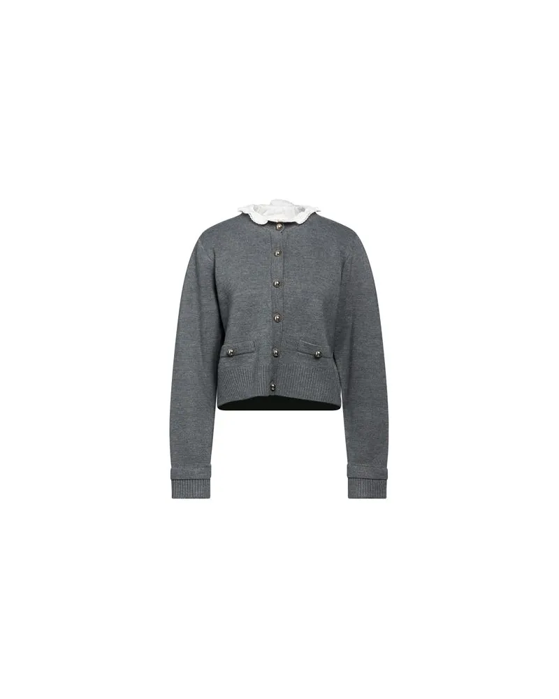 Sandro STRICKWAREN - Strickjackenauf YOOX.COM Grau