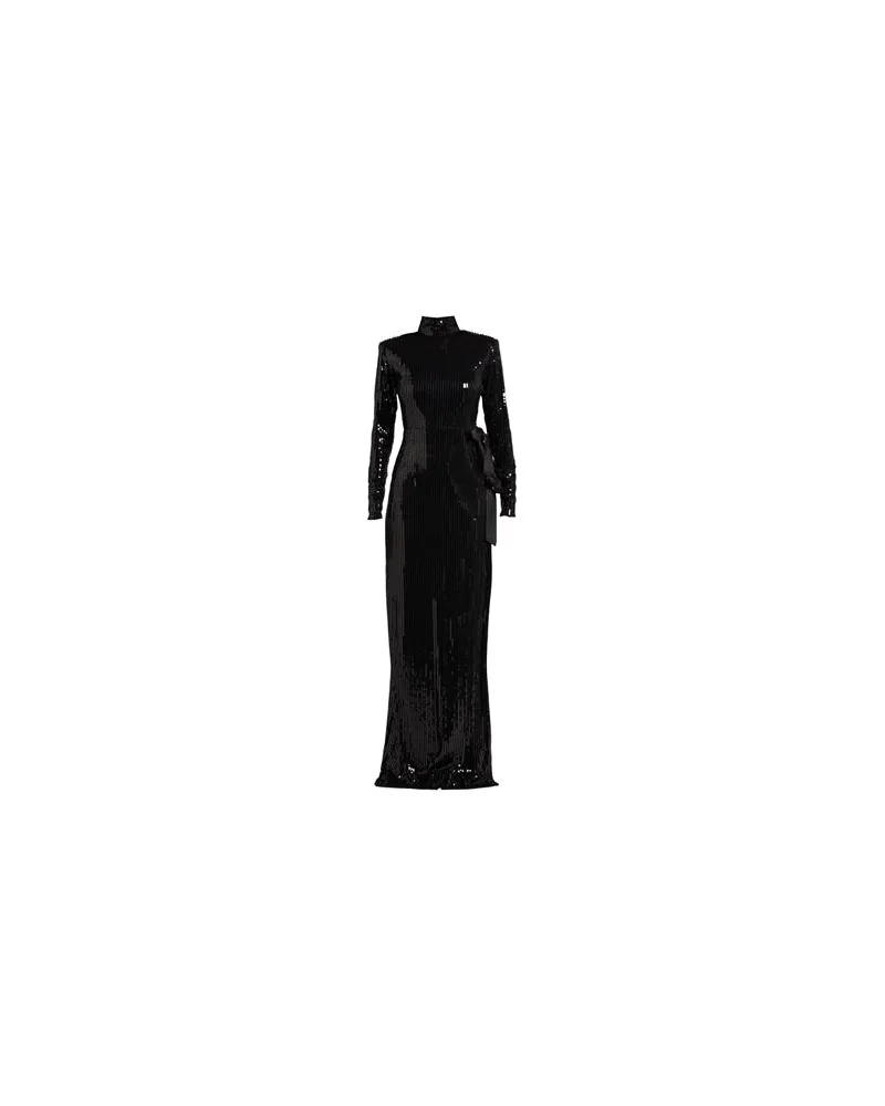 The New Arrivals Ilkyaz Ozel KLEIDER - Maxi-Kleiderauf YOOX.COM Schwarz