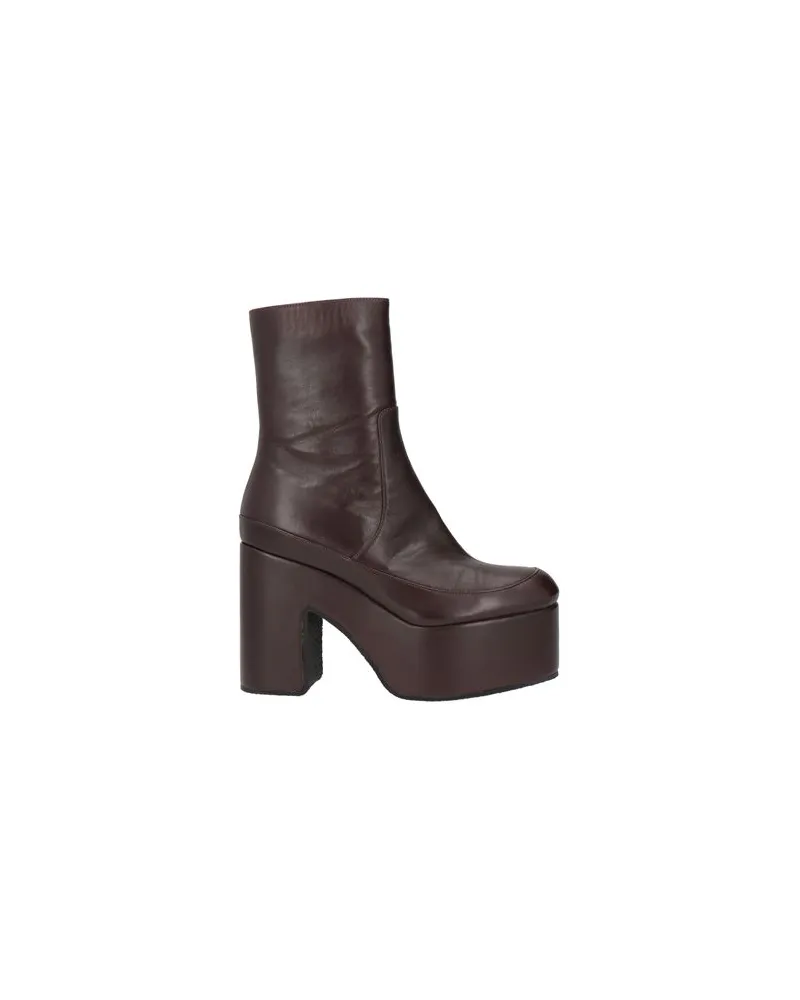 Dries van Noten SCHUHE - Stiefelettenauf YOOX.COM Bordeaux