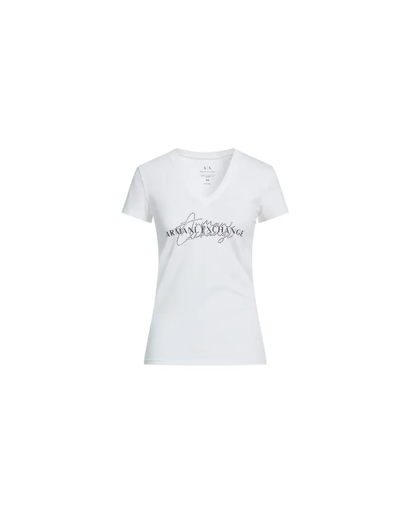 Armani Exchange TOPS - T-shirtsauf YOOX.COM Weiß