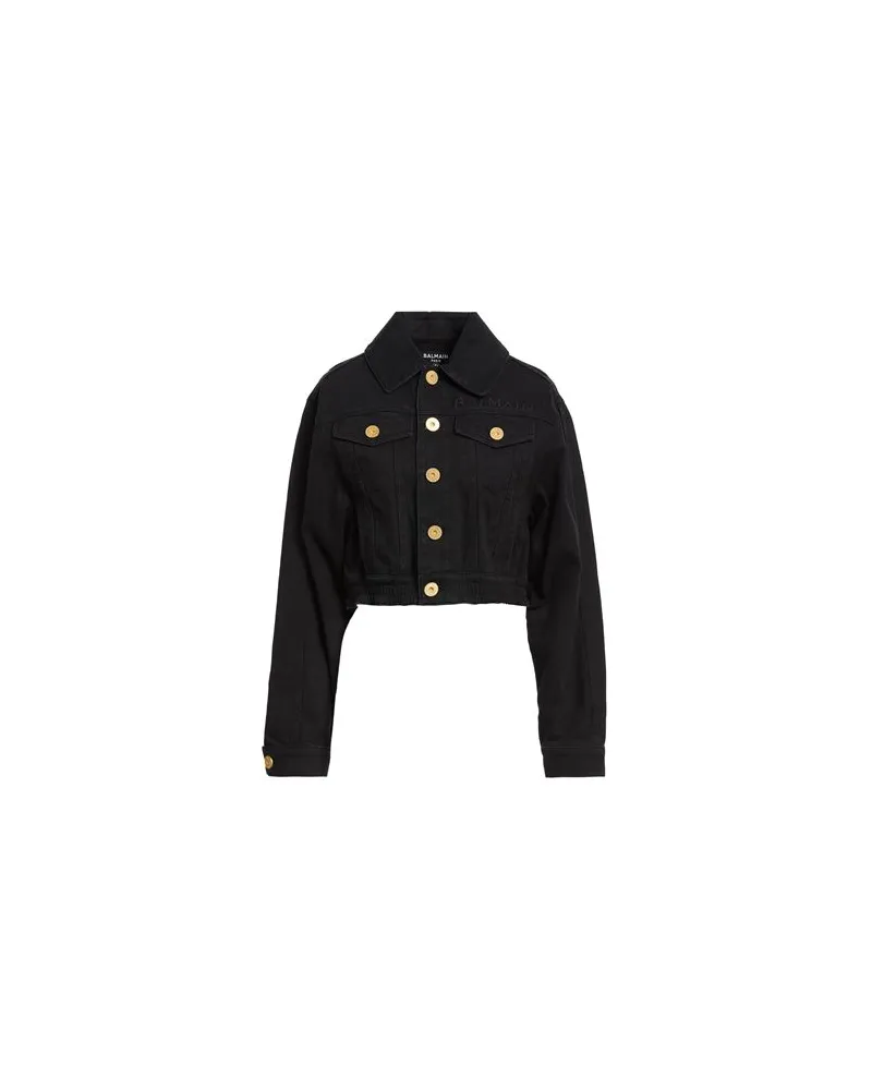 Balmain JACKEN & MÄNTEL - Jeansjacken/Mäntelauf YOOX.COM Schwarz