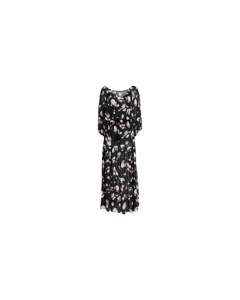 Ermanno Scervino KLEIDER - Maxi-Kleiderauf YOOX.COM Schwarz
