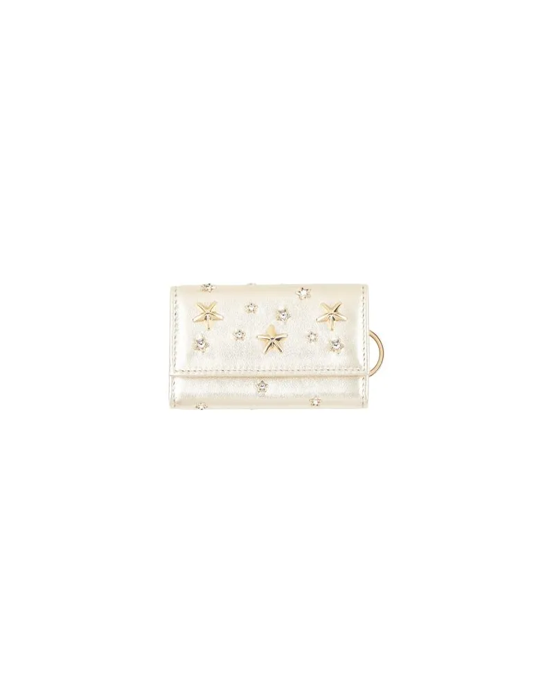 Jimmy Choo Kleinlederwaren - Schlüsselanhängerauf YOOX.COM Gold