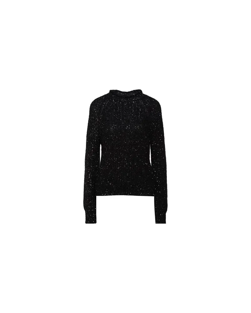 Luisa Spagnoli STRICKWAREN - Pulloverauf YOOX.COM Schwarz