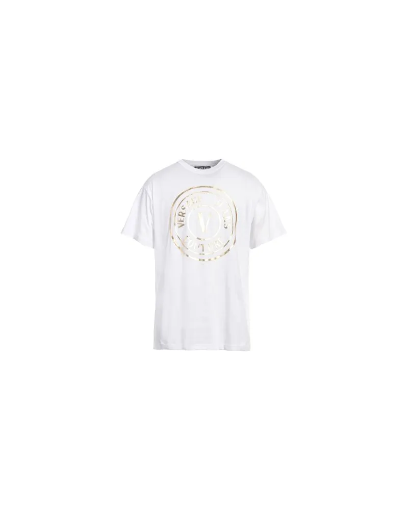 Versace Jeans TOPS - T-shirtsauf YOOX.COM Weiß