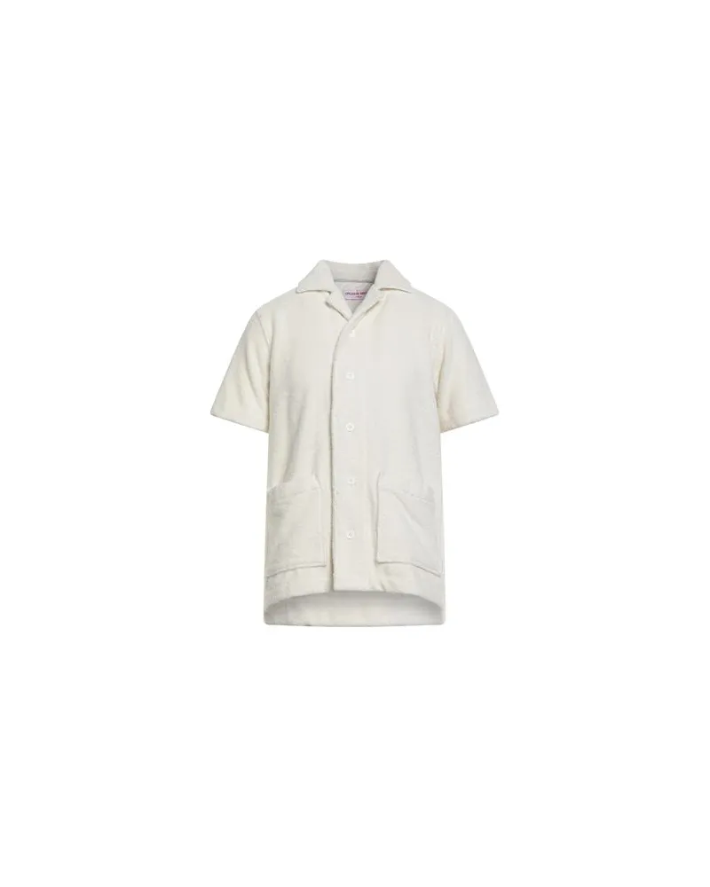 Orlebar Brown TOPS - Hemdenauf YOOX.COM Elfenbein