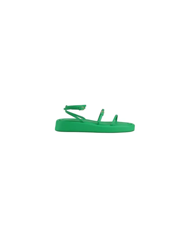 SPORTMAX SCHUHE - Sandalenauf YOOX.COM Grün