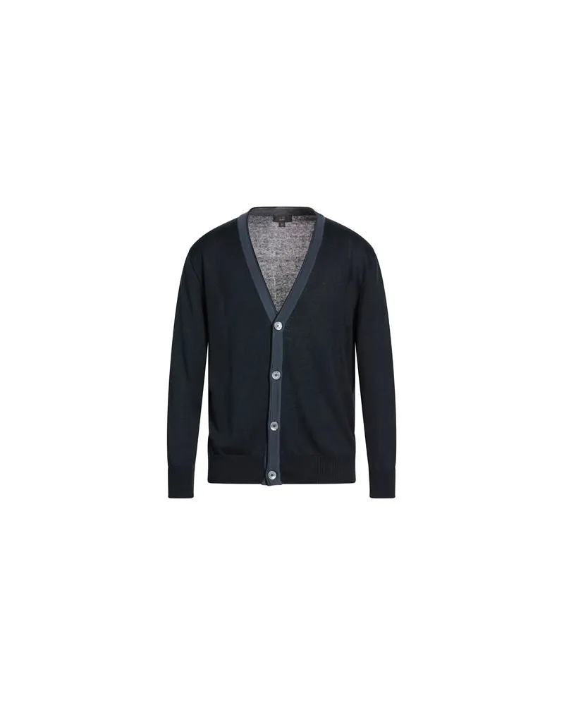 Dunhill STRICKWAREN - Strickjackenauf YOOX.COM Marineblau