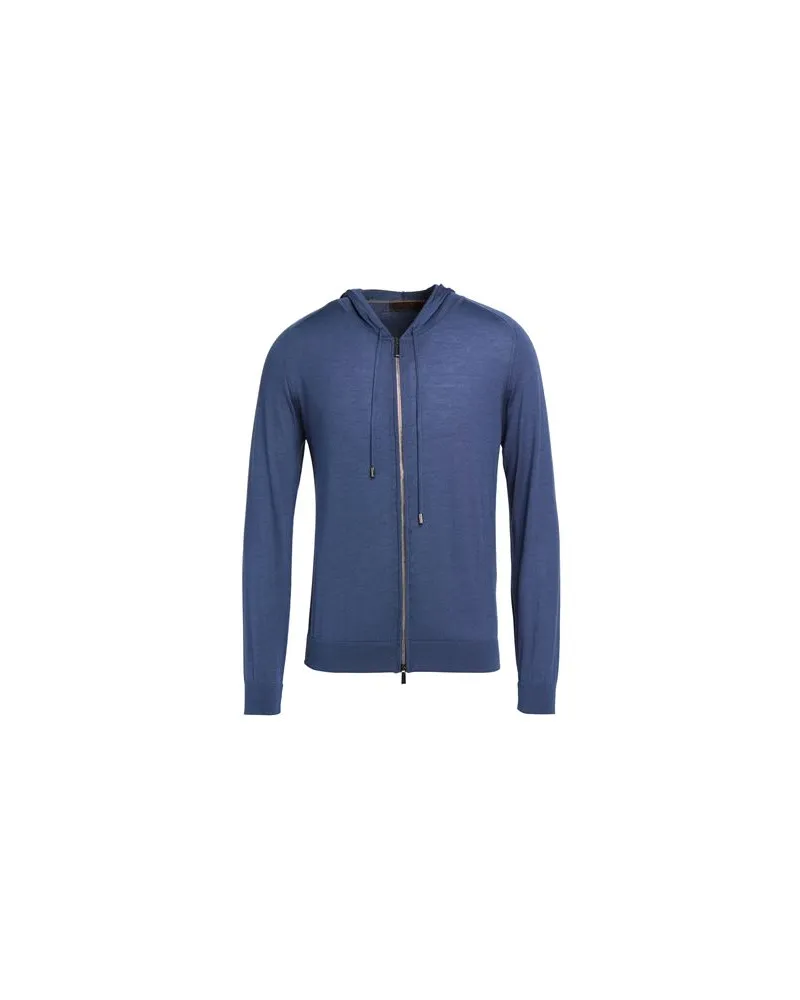MOORER STRICKWAREN - Strickjackenauf YOOX.COM Taubenblau