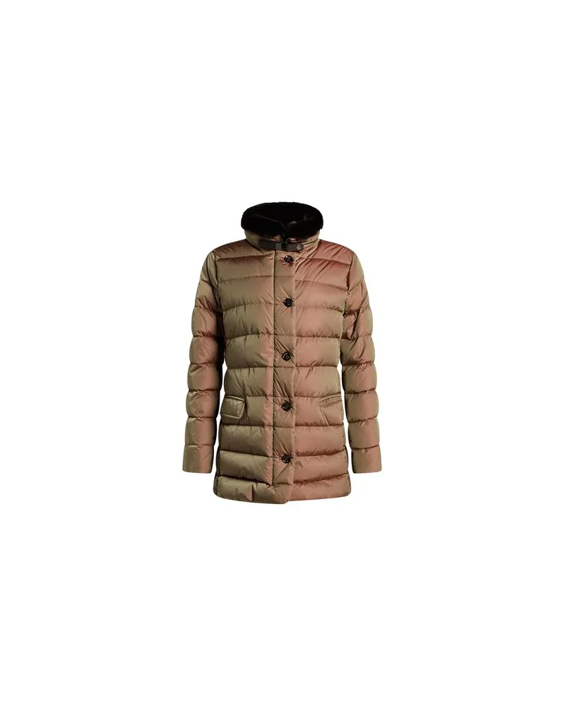 MOORER JACKEN & MÄNTEL - Pufferjacken & Daunenjackenauf YOOX.COM Militärgrün
