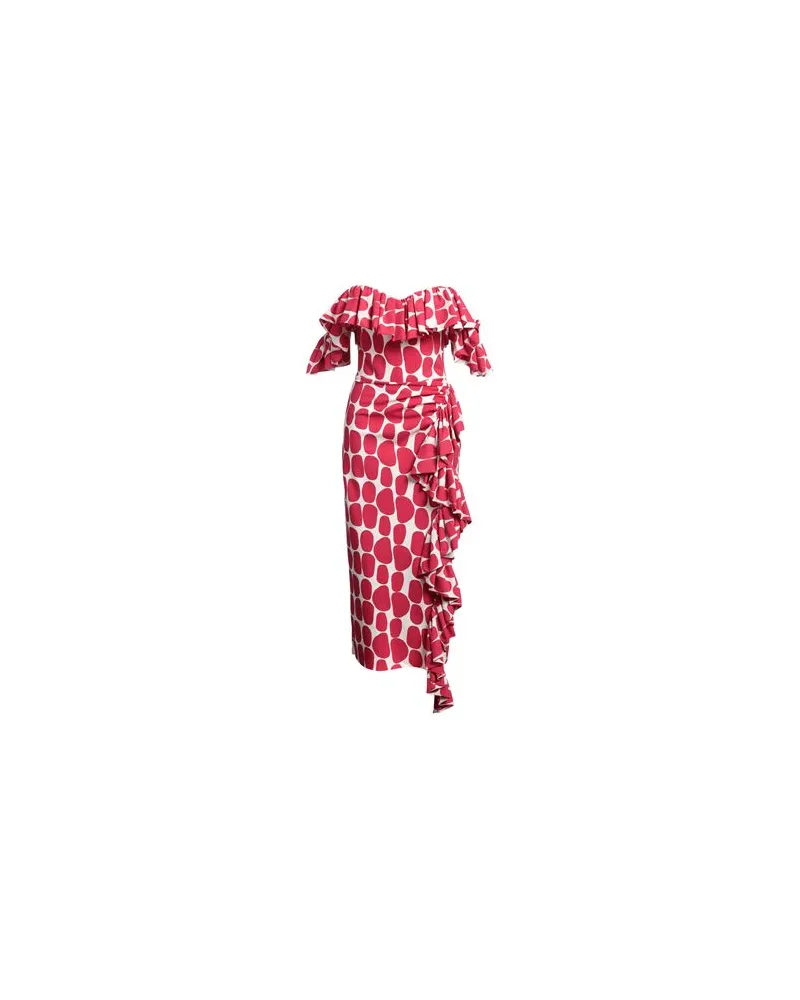 Chiara Boni KLEIDER - Midi-Kleiderauf YOOX.COM Fuchsia